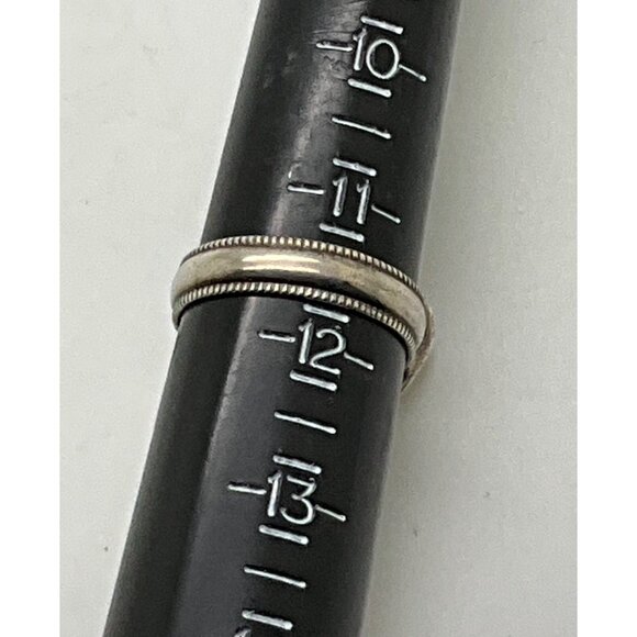 Sterling Silver Turquoise Men's Ring Bezel Set Southwestern Size 11.5 - Picture 6 of 6